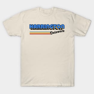 Harrington, Delaware / / Retro Style Design T-Shirt